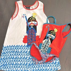 MARC JACOBS SWIM COVERUP AND SWIMSUIT